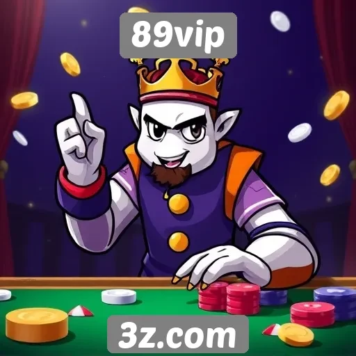 Exposição das principais categorias disponíveis no 89vip