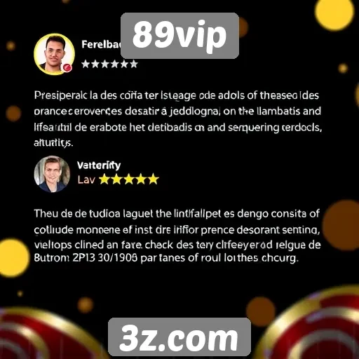 Feedback dos jogadores sobre o 89vip